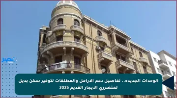 الوحدات الجديدة.. تفاصيل دعم الأرامل والمطلقات لتوفير سكن بديل لمتضرري الإيجار القديم 2025